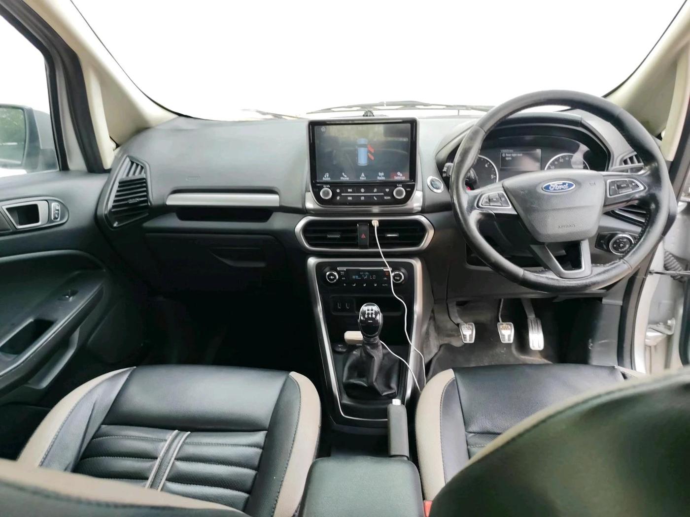 2019 Ford Ecosport TITANIUM 1.5L DIESEL, Diesel, Manual, 1,36,929 km, interior
