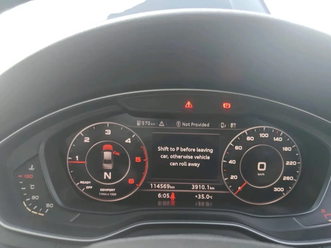 2017 Audi A4 35 TDI Technology, Diesel, Automatic, 1,14,569 km, interior