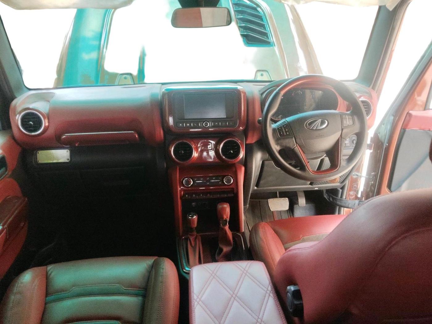 2021 Mahindra Thar LX D AT 4WD HT, Diesel, Automatic, 17,034 km, interior