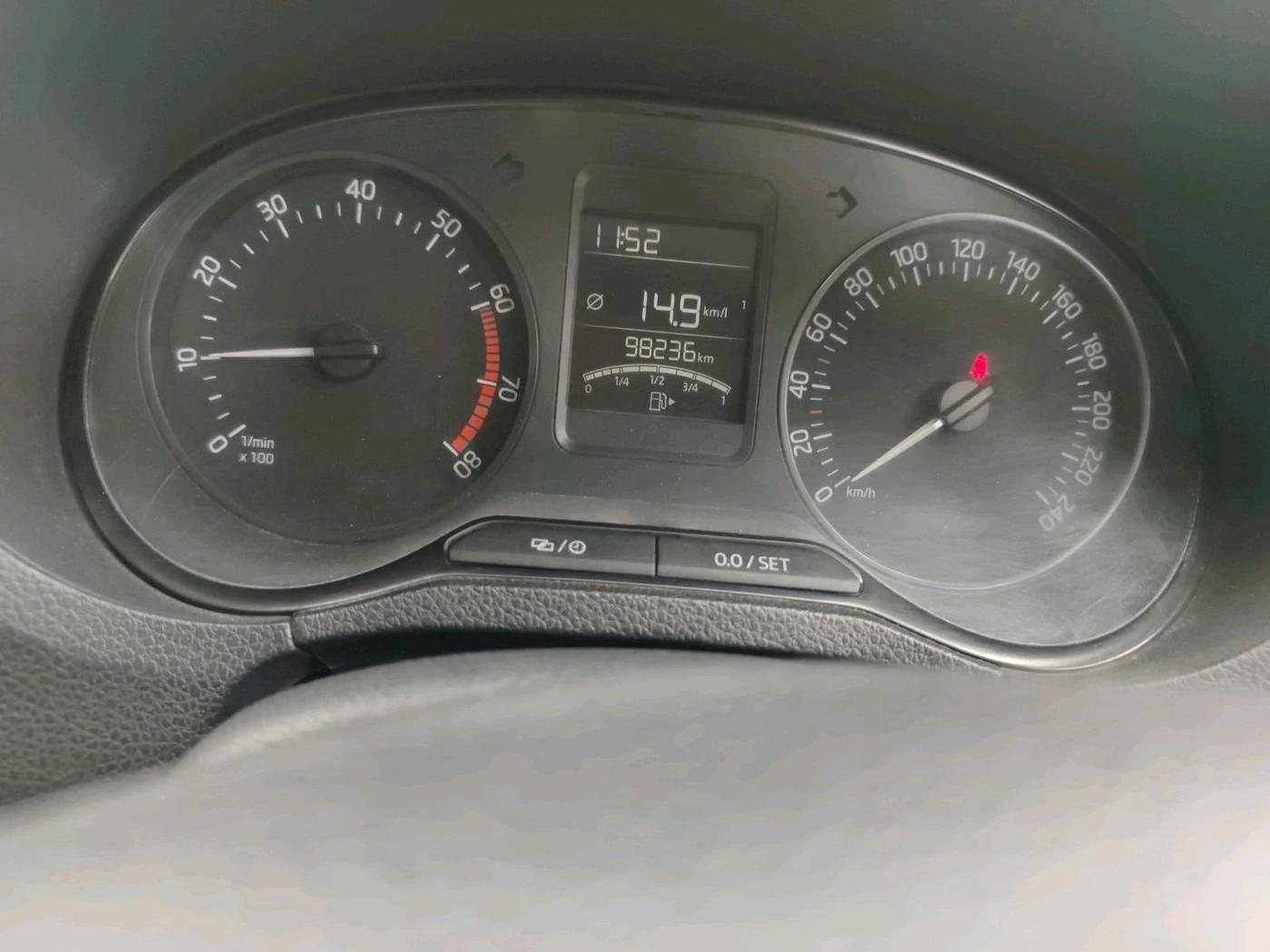 2021 Skoda Rapid STYLE TSI, Petrol, Manual, 98,236 km, interior