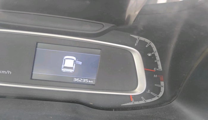 2020 KIA SONET HTX 1.0 IMT, Petrol, Manual, 36,235 km, interior