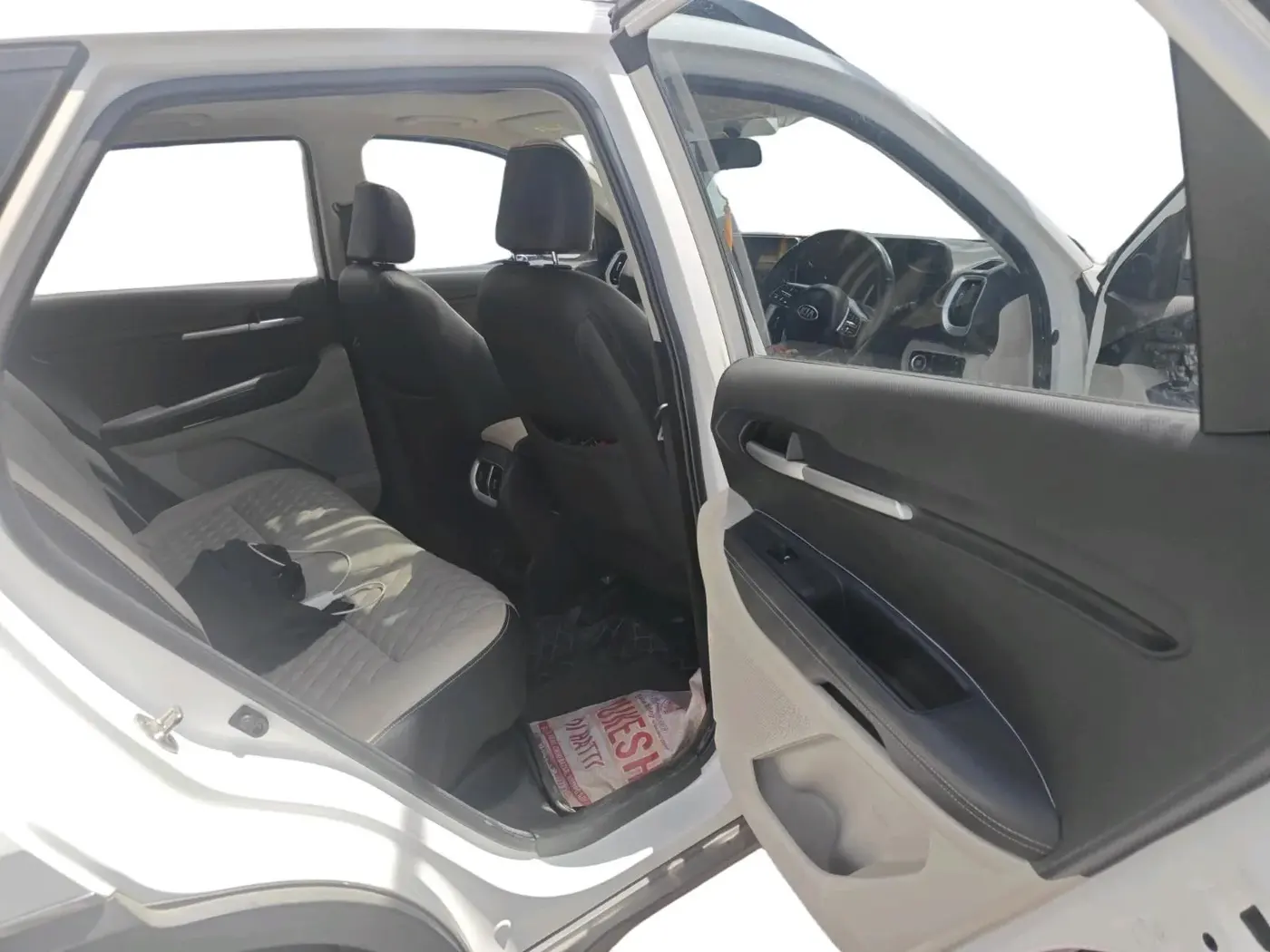 2020 KIA SONET HTX 1.0 IMT, Petrol, Manual, 36,235 km, interior