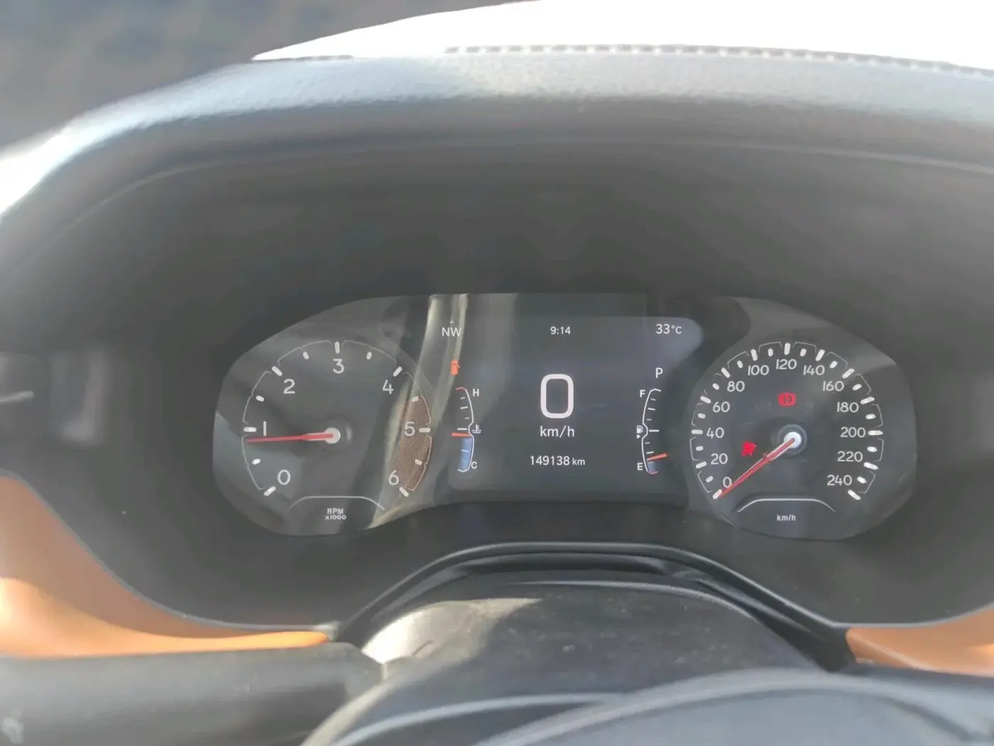 2021 Jeep Compass LIMITED (O) 2.0 DIESEL 4X4 AT, Diesel, Automatic, 1,49,138 km, interior