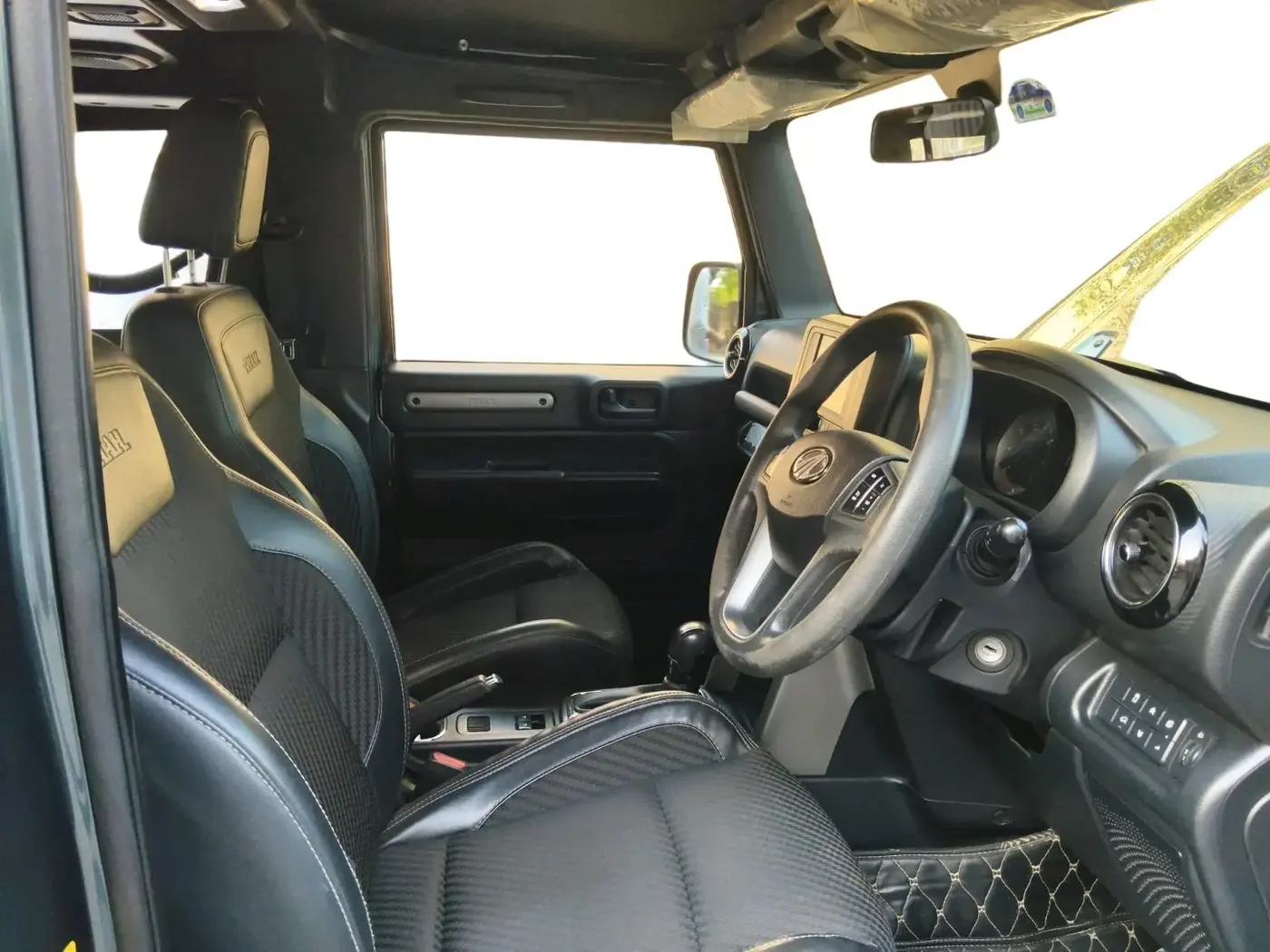 2021 Mahindra Thar LX  P 4WD AT CONVERTIBLE, Petrol, Automatic, 50,789 km, interior