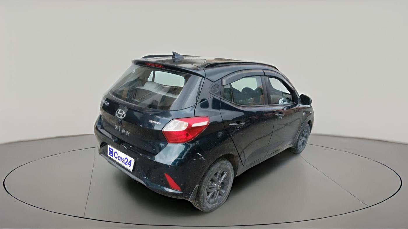 2022 Hyundai GRAND I10 NIOS SPORTZ AMT 1.2 KAPPA VTVT, Petrol, Automatic, 30,788 km, exterior