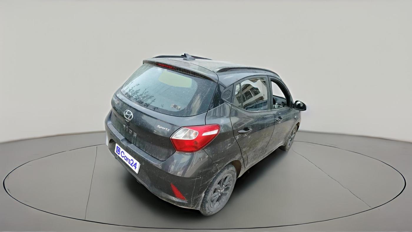 2022 Hyundai GRAND I10 NIOS SPORTZ AMT 1.2 KAPPA VTVT, Petrol, Automatic, 37,738 km, exterior