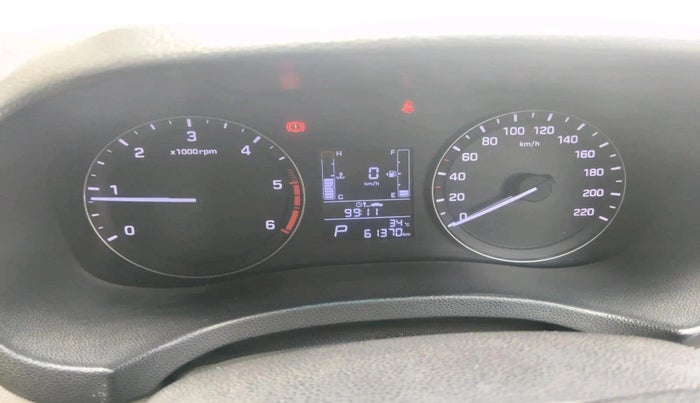 2016 Hyundai Creta SX PLUS AT 1.6 DIESEL, Diesel, Automatic, 61,370 km, interior