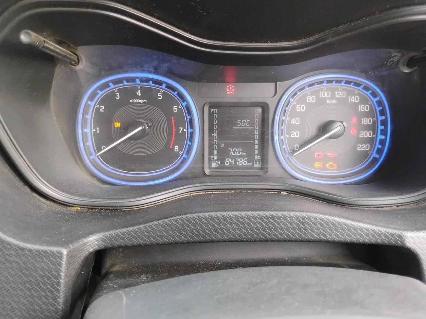2021 Maruti Vitara Brezza ZXI, CNG, Manual, 84,786 km, interior