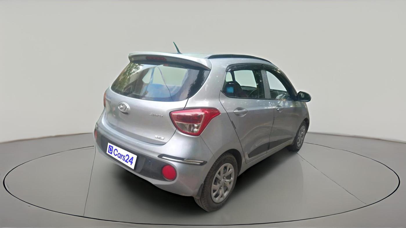2019 Hyundai Grand i10 SPORTZ 1.2 KAPPA VTVT, Petrol, Manual, 62,692 km, exterior