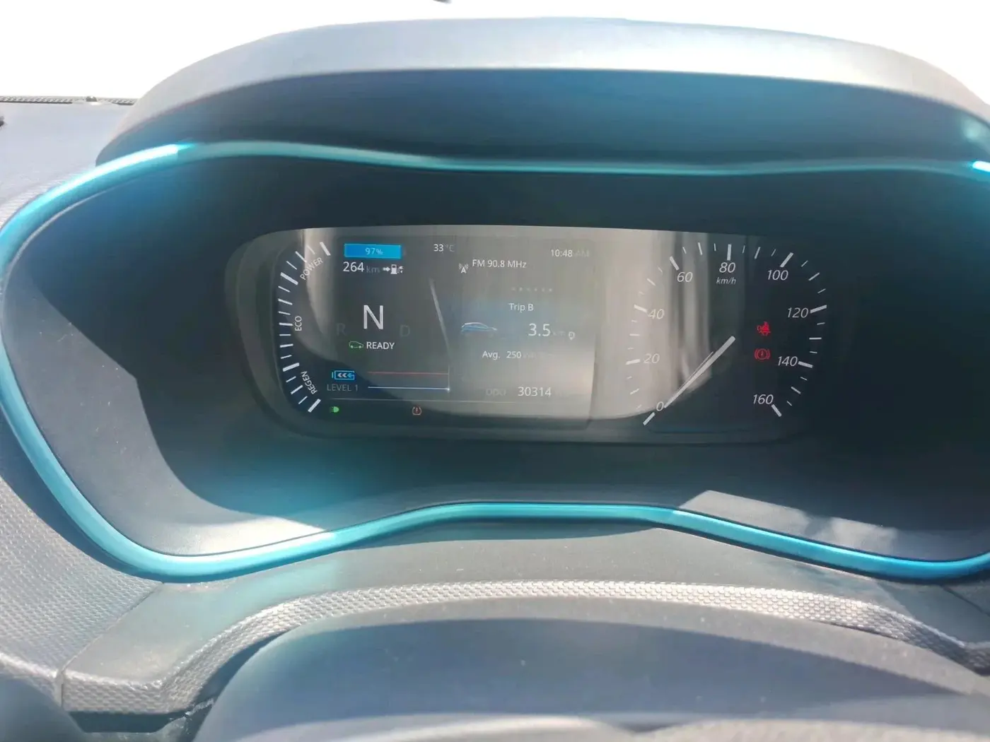 2022 Tata NEXON EV XZ PLUS, Electric, Automatic, 31,104 km, interior