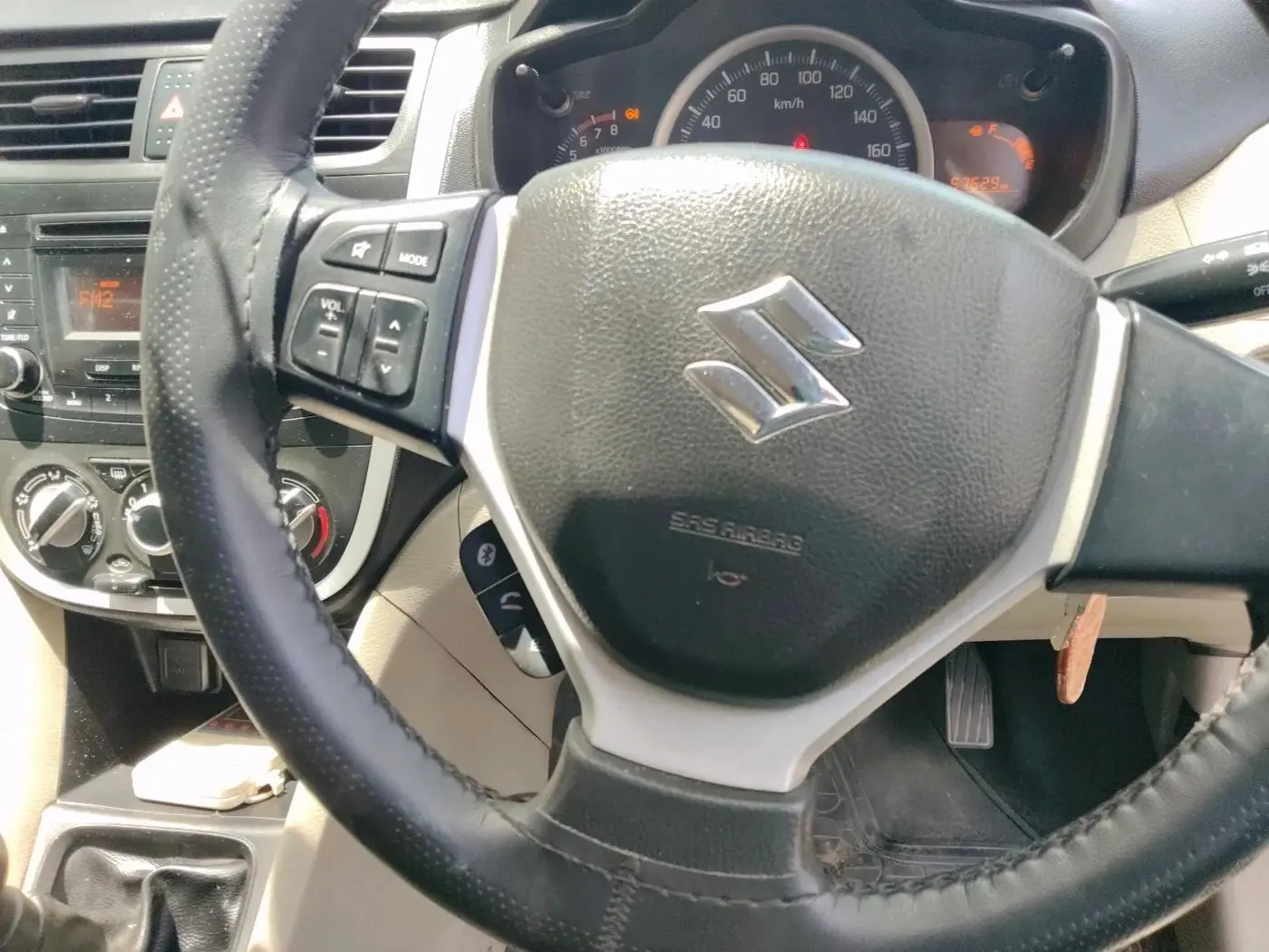 2016 Maruti Celerio ZXI, Petrol, Manual, 57,800 km, interior