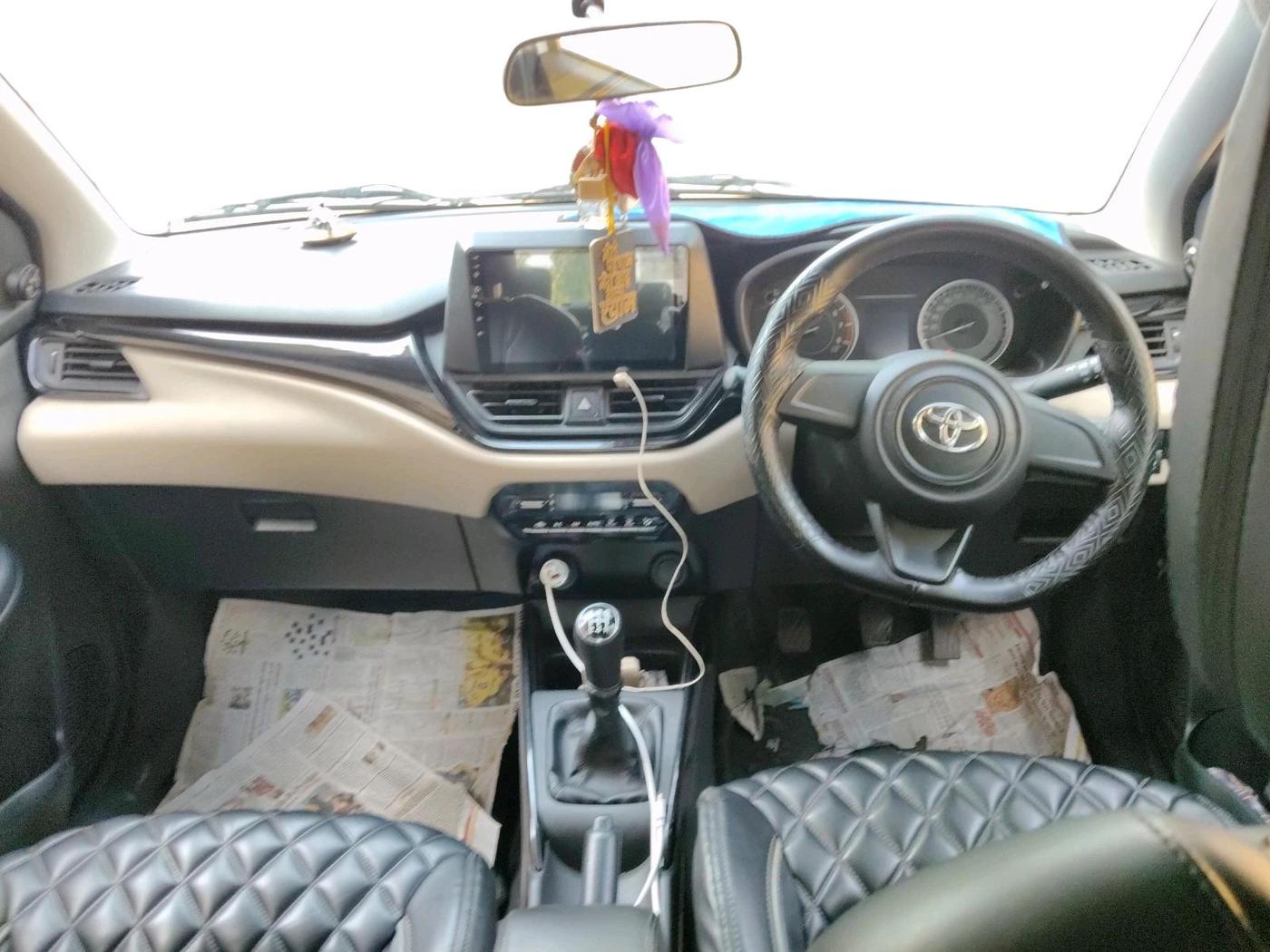 2024 Toyota Glanza E, Petrol, Manual, 47,136 km, interior