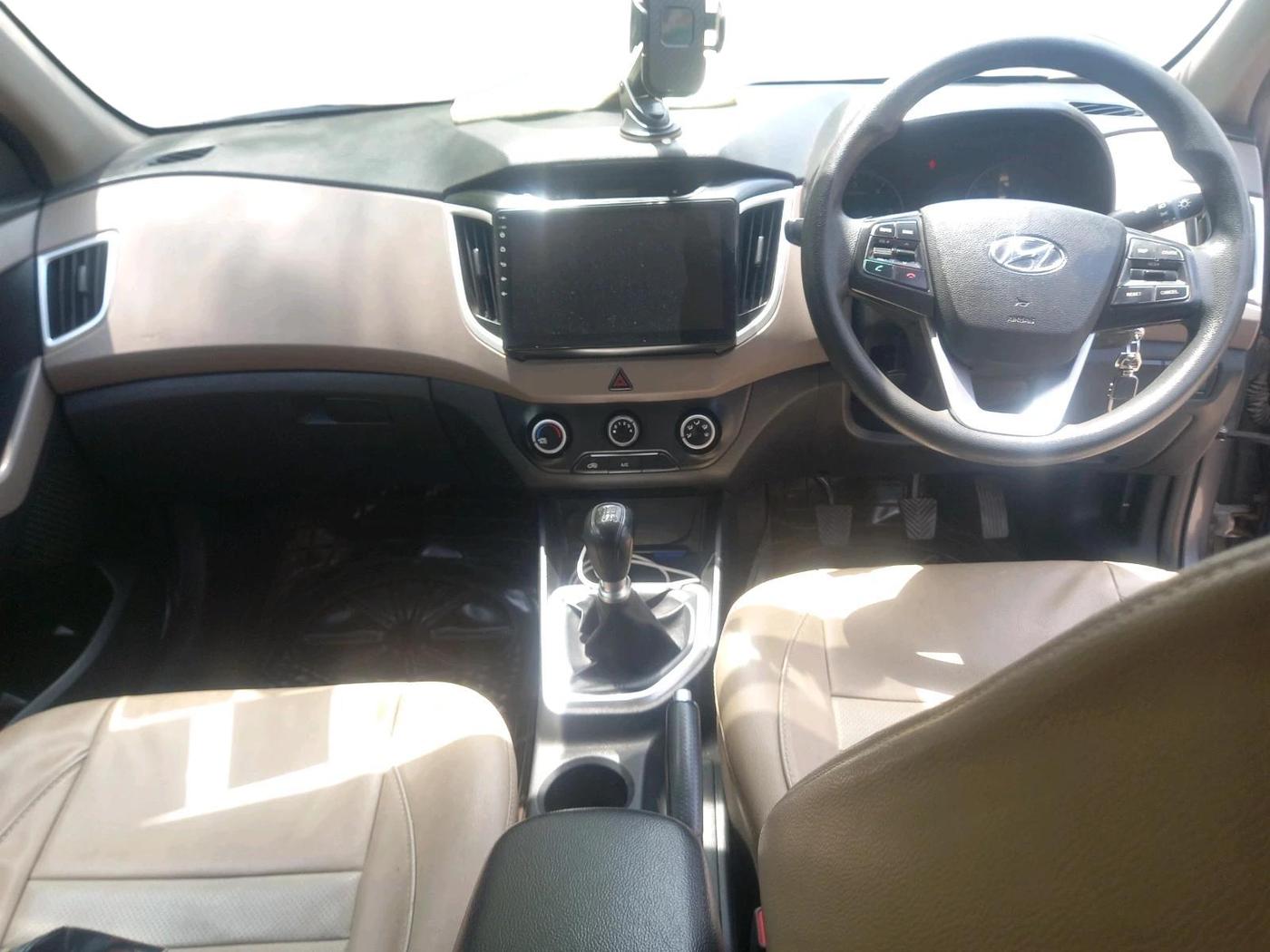 2020 Hyundai Creta E PLUS 1.4 DIESEL, Diesel, Manual, 91,037 km, interior