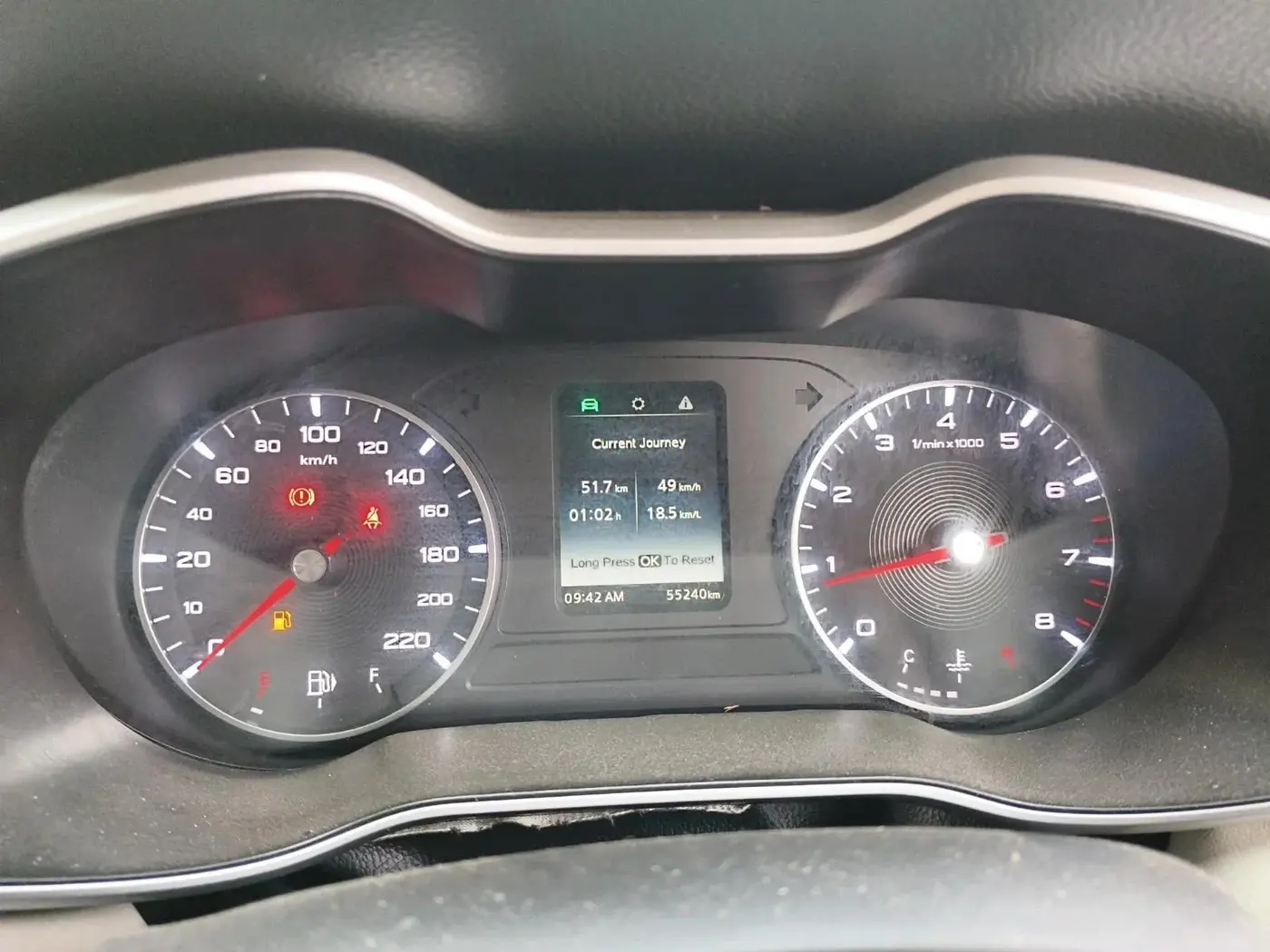 2023 MG ASTOR SUPER 1.5 MT, Petrol, Manual, 55,240 km, interior