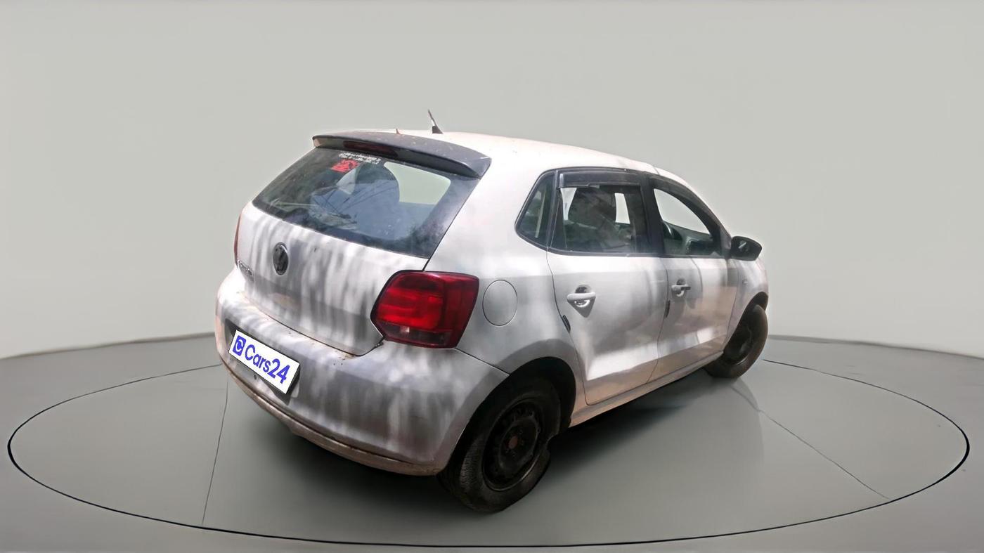 2012 Volkswagen Polo TRENDLINE 1.2L PETROL, Petrol, Manual, 1,13,569 km, exterior