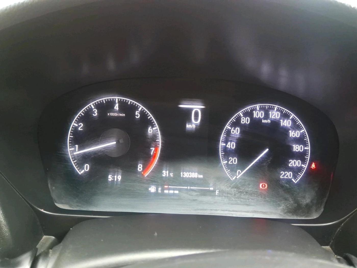2021 Honda City 1.5L I-VTEC ZX, Petrol, Manual, 1,30,388 km, interior