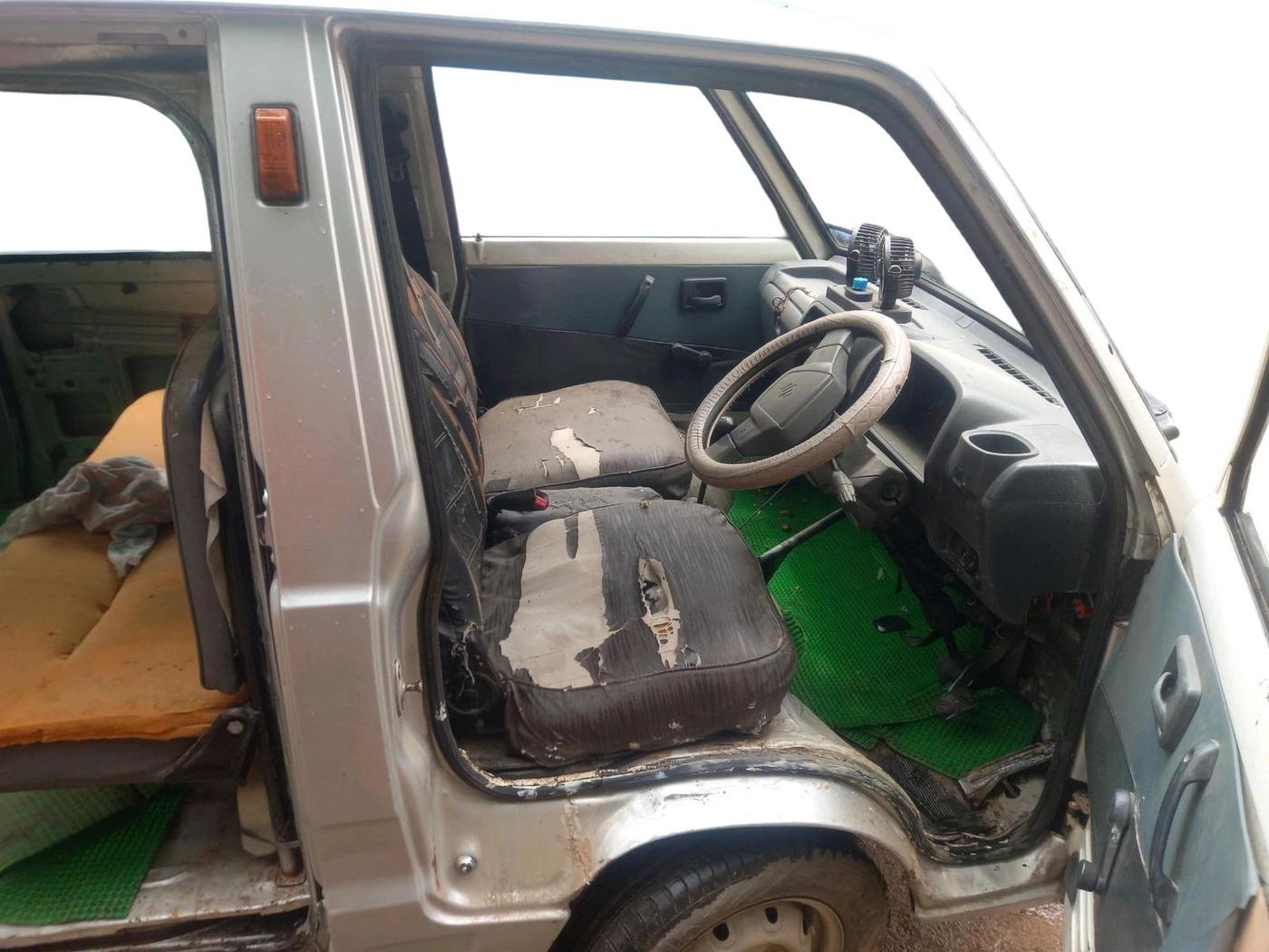 2010 Maruti OMNI E 8 STR, CNG, Manual, 2,92,908 km, interior