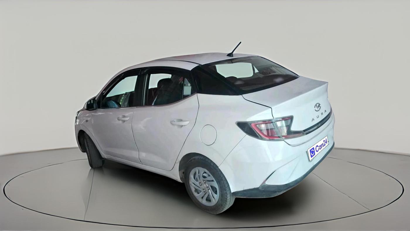 2021 Hyundai AURA S 1.2 CNG, CNG, Manual, 1,29,381 km, exterior