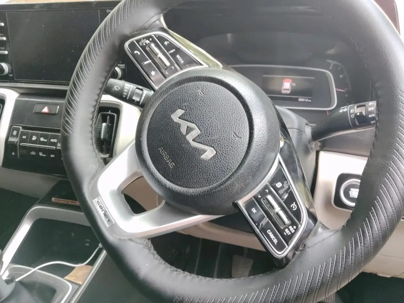 2022 KIA SONET HTX 1.5, Diesel, Manual, 80,012 km, interior