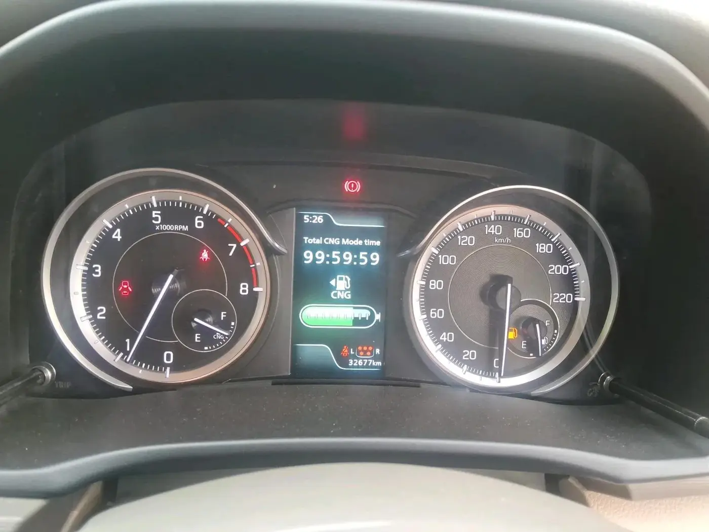 2025 Maruti Ertiga VXI CNG, CNG, Manual, 32,677 km, interior