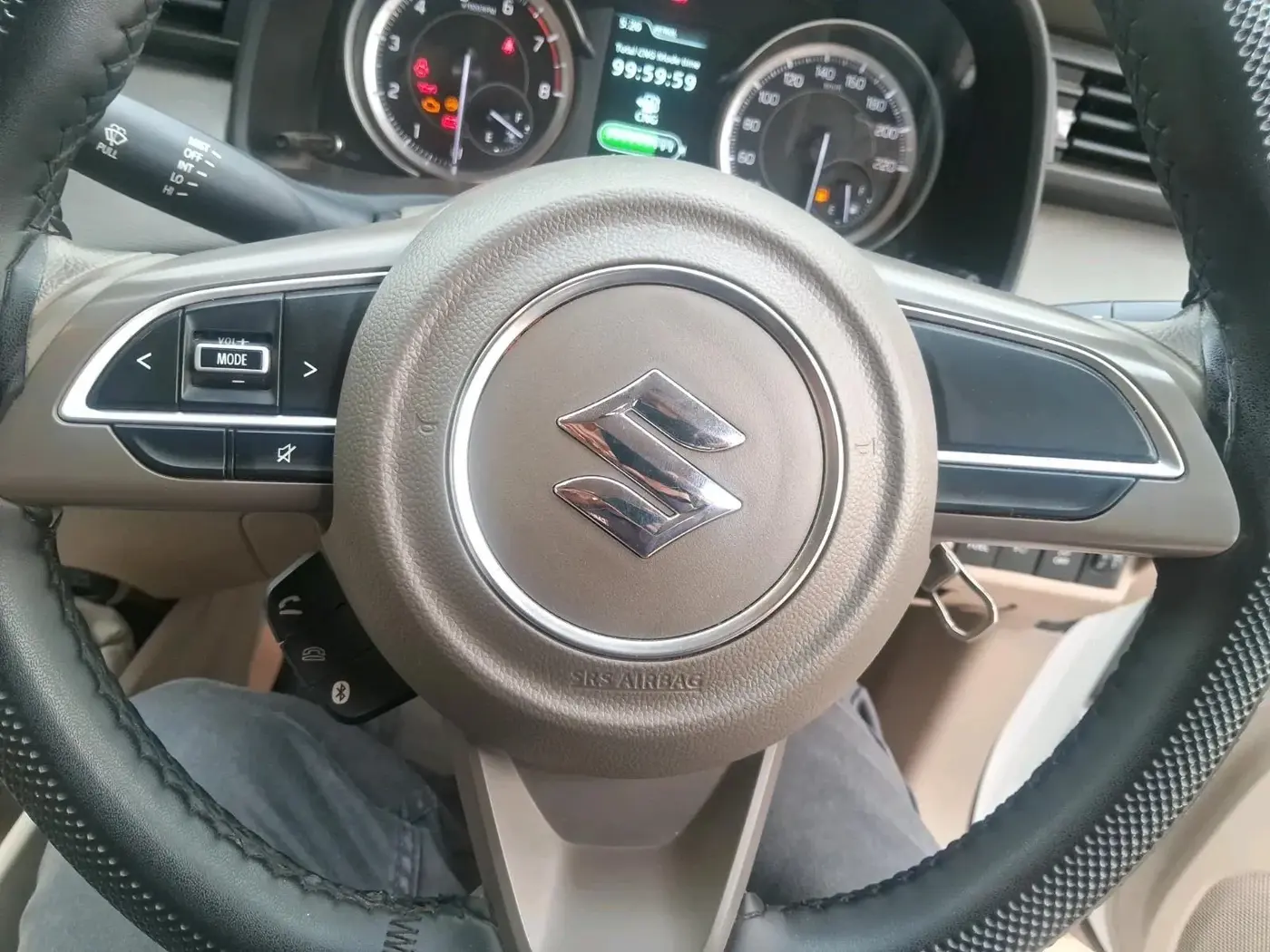 2025 Maruti Ertiga VXI CNG, CNG, Manual, 32,677 km, interior