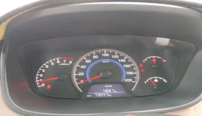 2017 Hyundai Grand i10 SPORTZ (O) 1.2 KAPPA VTVT, Petrol, Manual, 74,485 km, interior