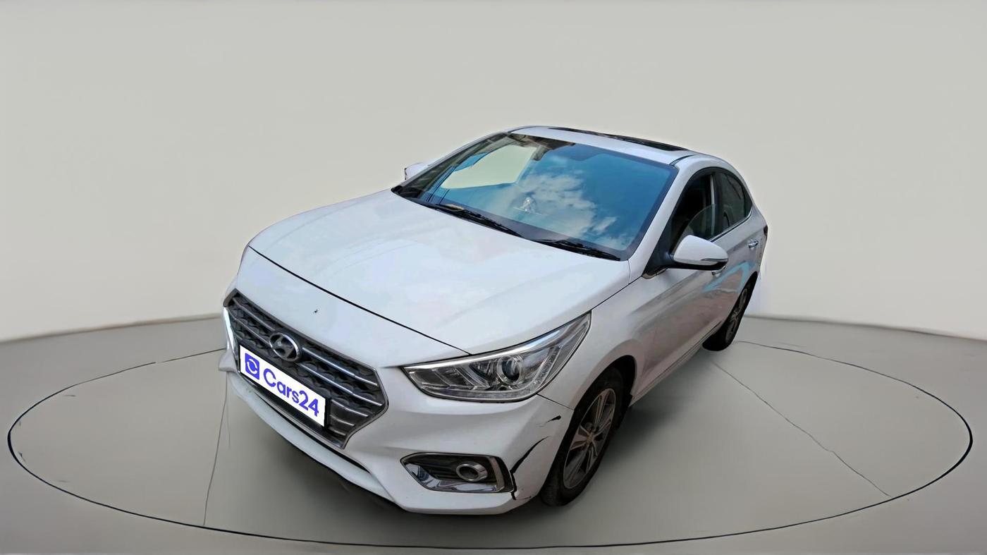 2018 Hyundai Verna 1.6 SX (O) CRDI MT, Diesel, Manual, 90,583 km, exterior