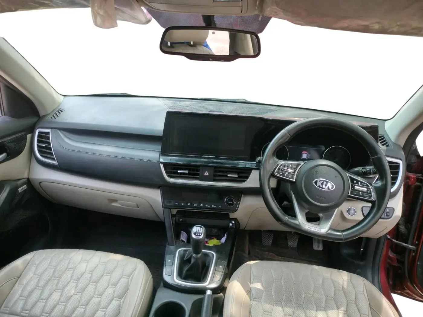 2020 KIA SELTOS HTX PLUS 1.5 DIESEL, Diesel, Manual, 35,914 km, interior