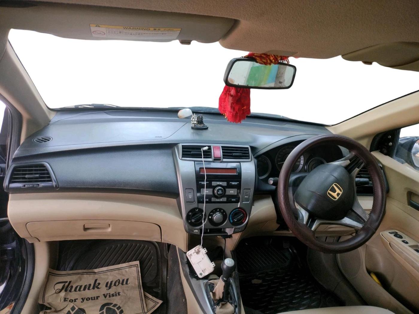 2012 Honda City 1.5L I-VTEC E MT, CNG, Manual, 1,00,313 km, interior
