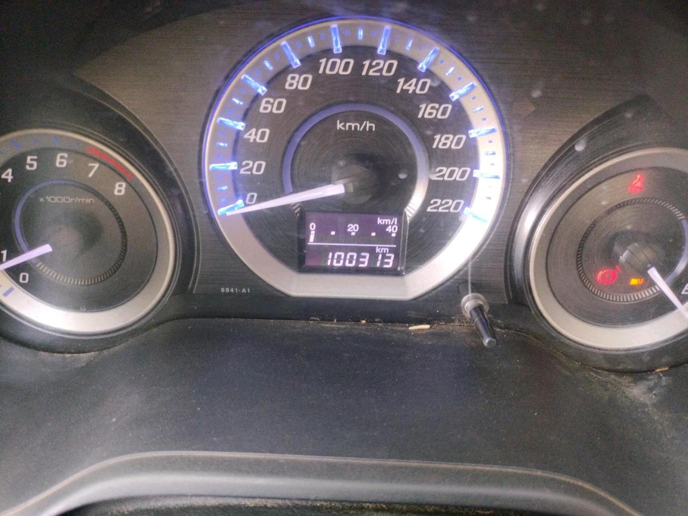2012 Honda City 1.5L I-VTEC E MT, CNG, Manual, 1,00,313 km, interior