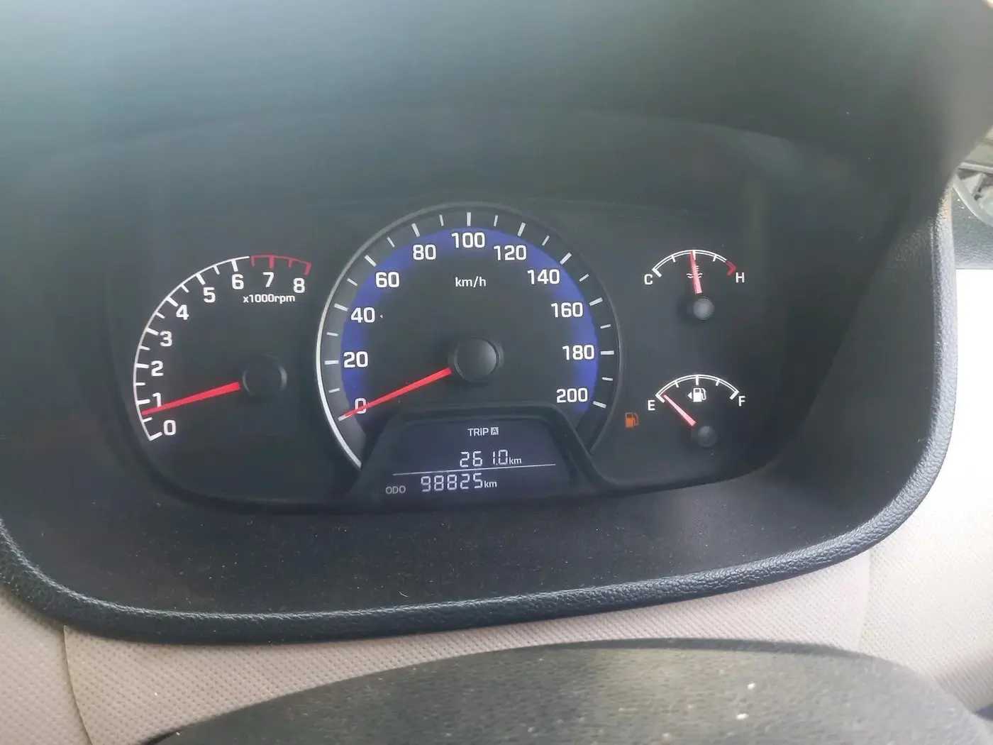 2021 Hyundai XCENT PRIME 	T+ CNG, CNG, Manual, 98,825 km, interior