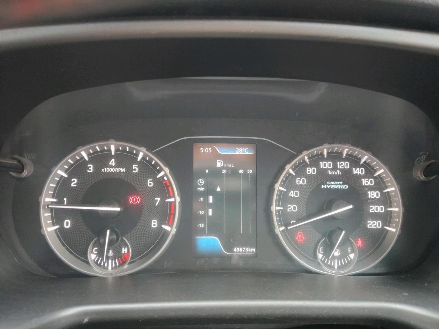 2022 Maruti BREZZA ZXI SMART HYBRID , Petrol, Manual, 49,673 km, interior