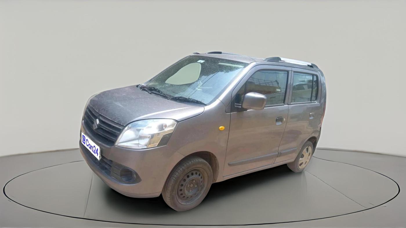 2012 Maruti Wagon R 1.0 VXI, Petrol, Manual, 96,598 km, exterior
