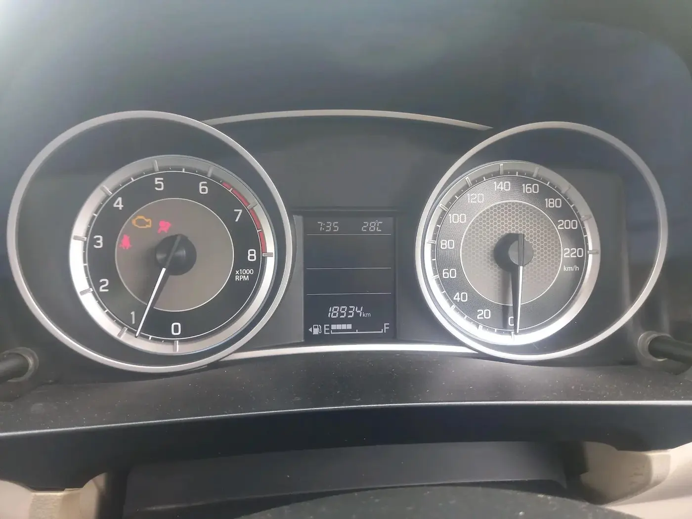 2018 Maruti Dzire ZXI PLUS, Petrol, Manual, 18,934 km, interior