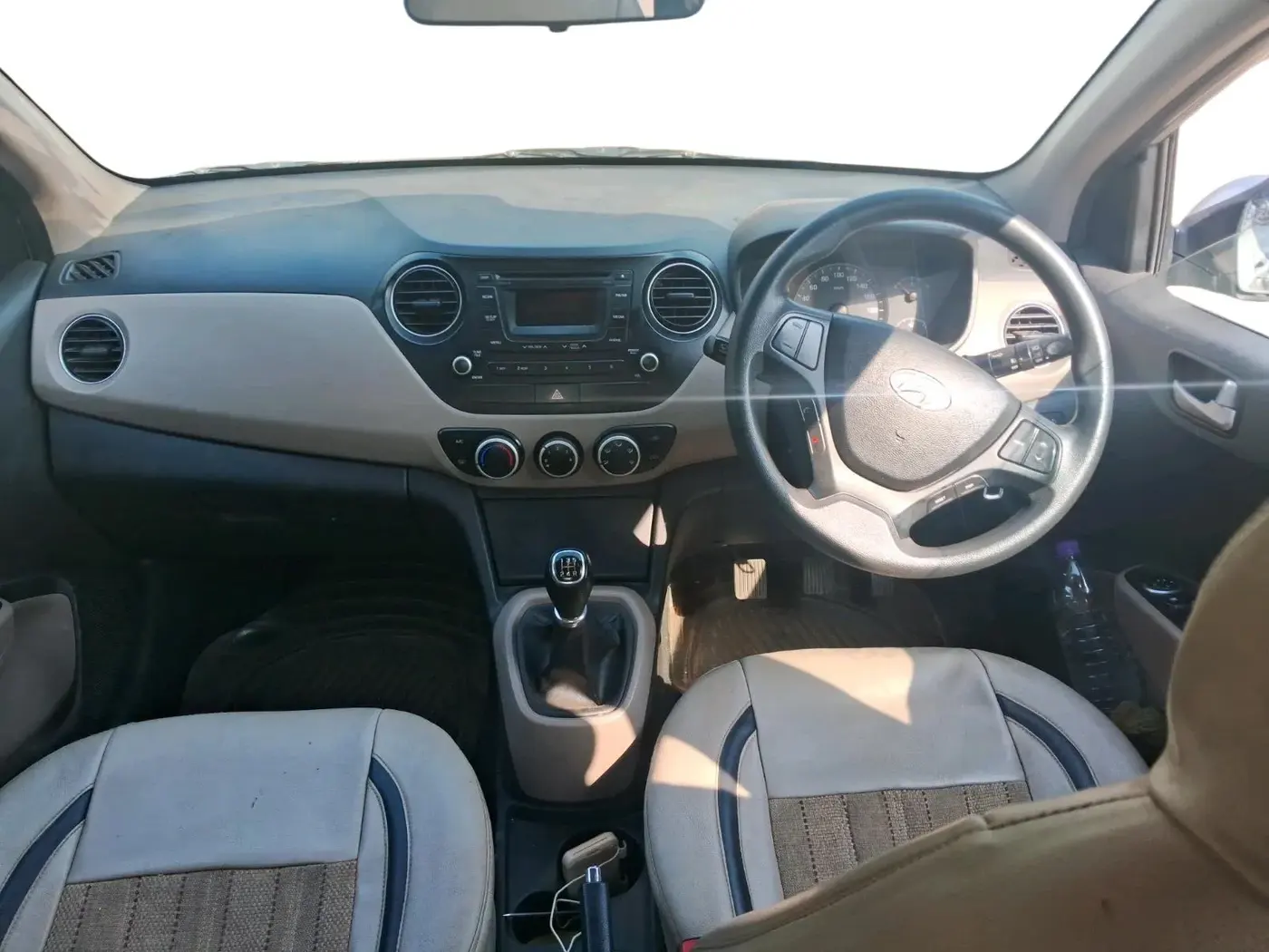 2015 Hyundai Xcent S 1.2, Petrol, Manual, 63,500 km, interior