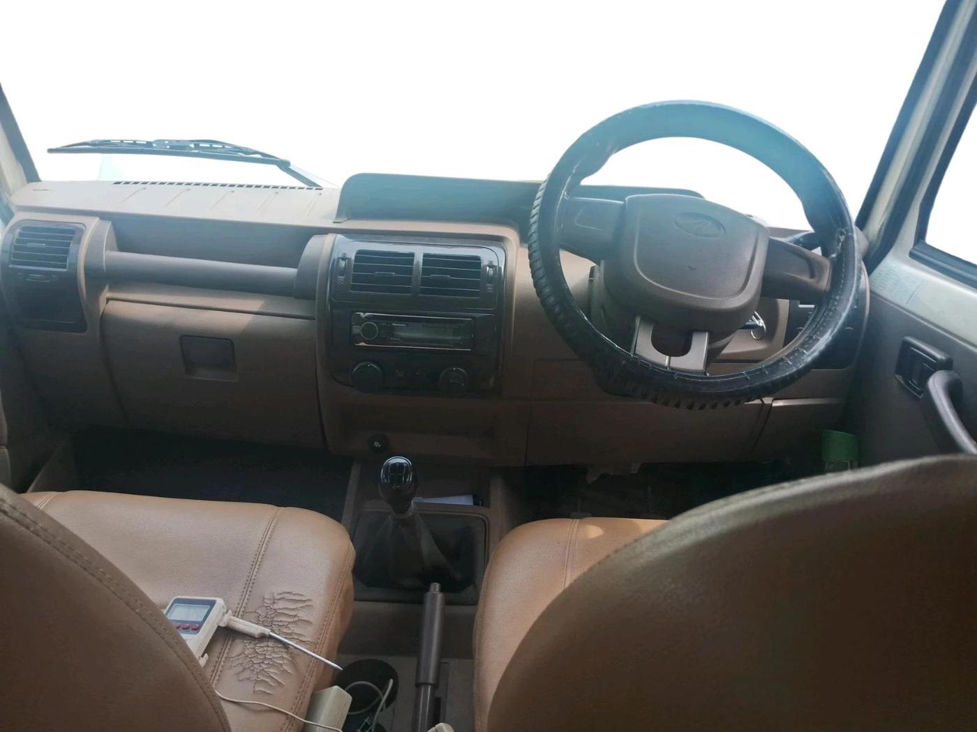 2016 Mahindra Bolero ZLX BS IV, Diesel, Manual, 1,76,214 km, interior