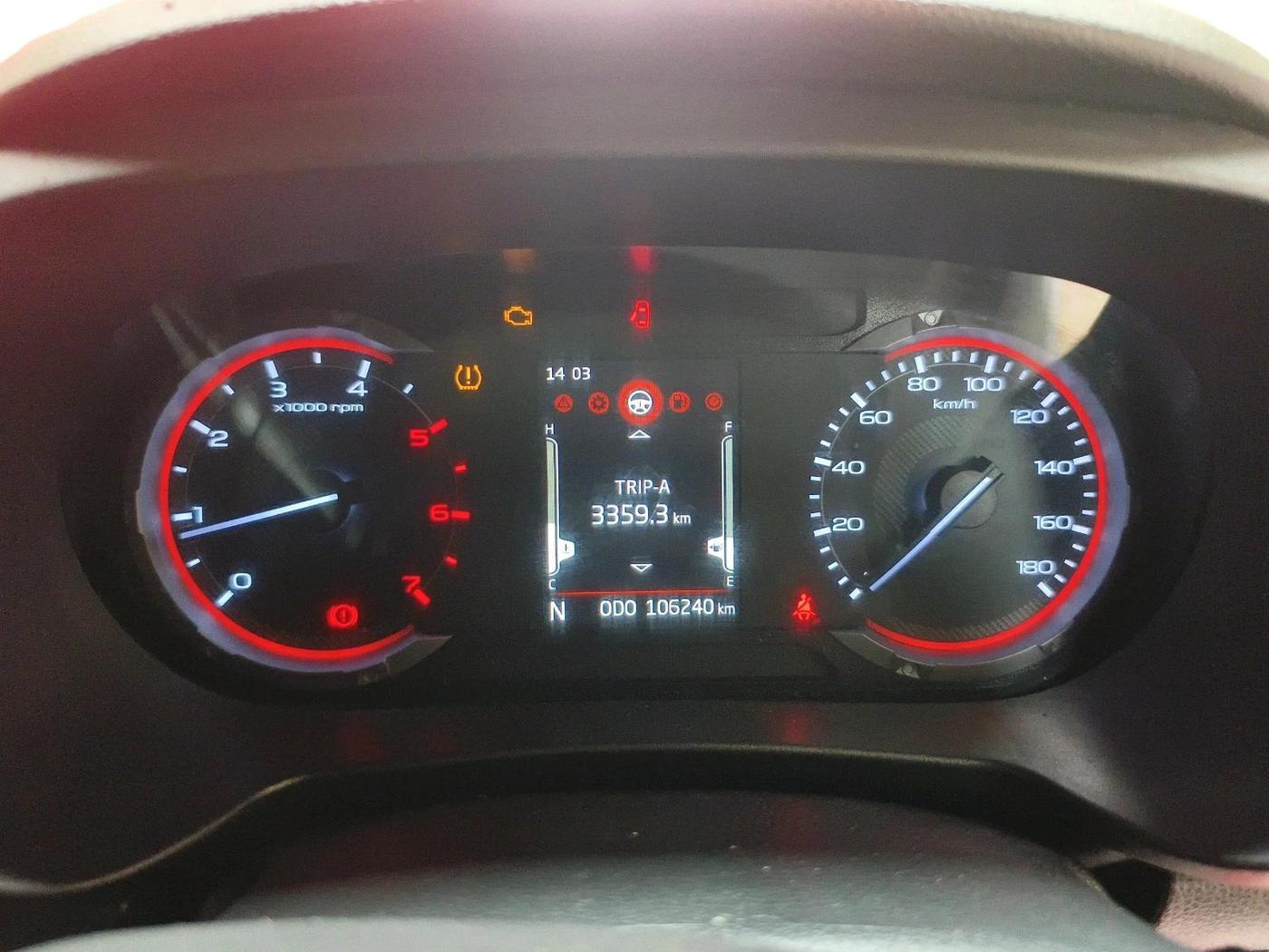 2022 Mahindra Thar LX HARD TOP 4WD MT, Diesel, Manual, 1,06,240 km, interior