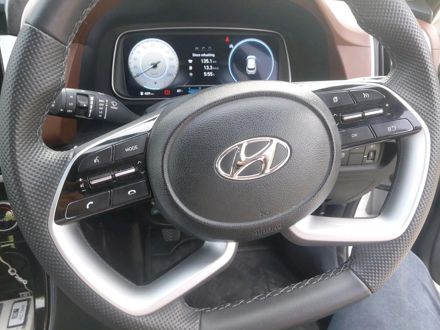 2023 Hyundai ALCAZAR PLATINUM 1.5 MT 7STR, Diesel, Manual, 37,859 km, interior