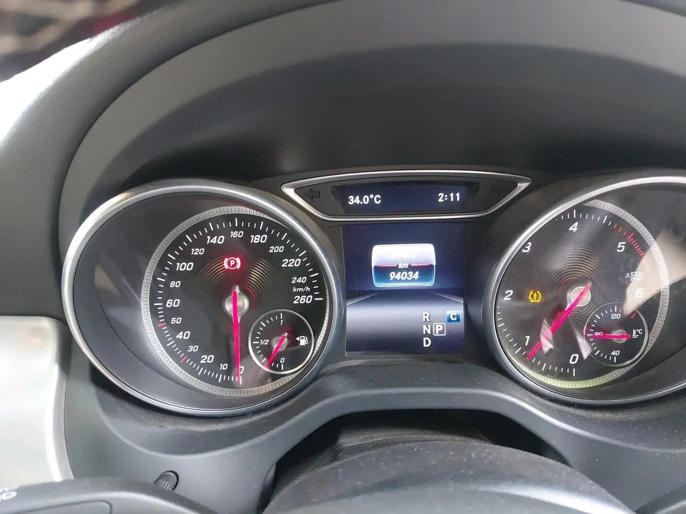2019 Mercedes Benz CLA Class 200 CDI Sport, Diesel, Automatic, 94,034 km, interior