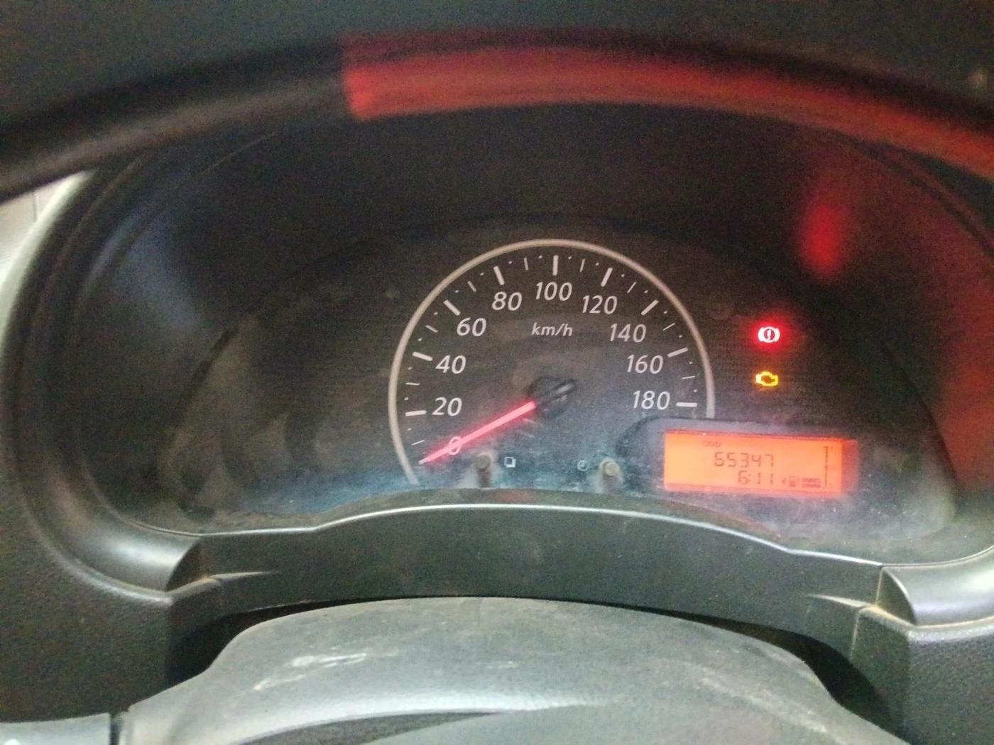 2012 Nissan Micra XV PETROL, CNG, Manual, 65,347 km, interior