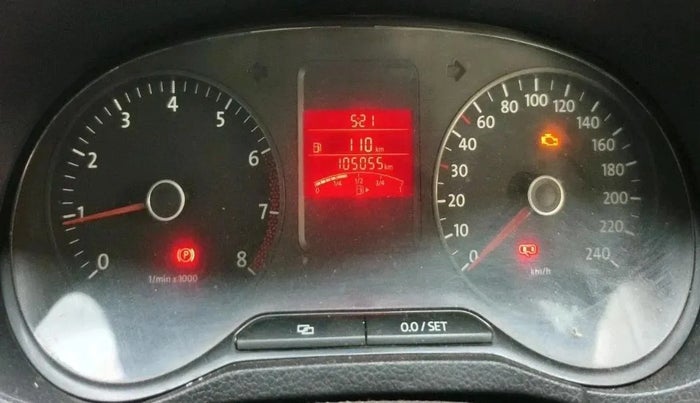2014 Volkswagen Polo COMFORTLINE 1.2L PETROL, Petrol, Manual, 1,05,055 km, interior
