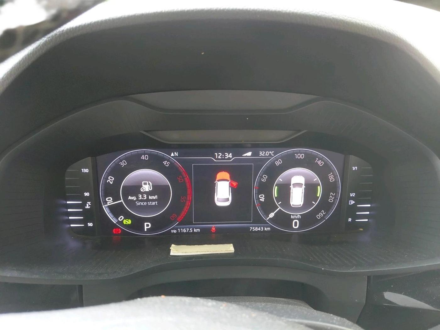 2019 Skoda Kodiaq L&K 2.0 TDI 4X4 AT, Diesel, Automatic, 75,843 km, interior