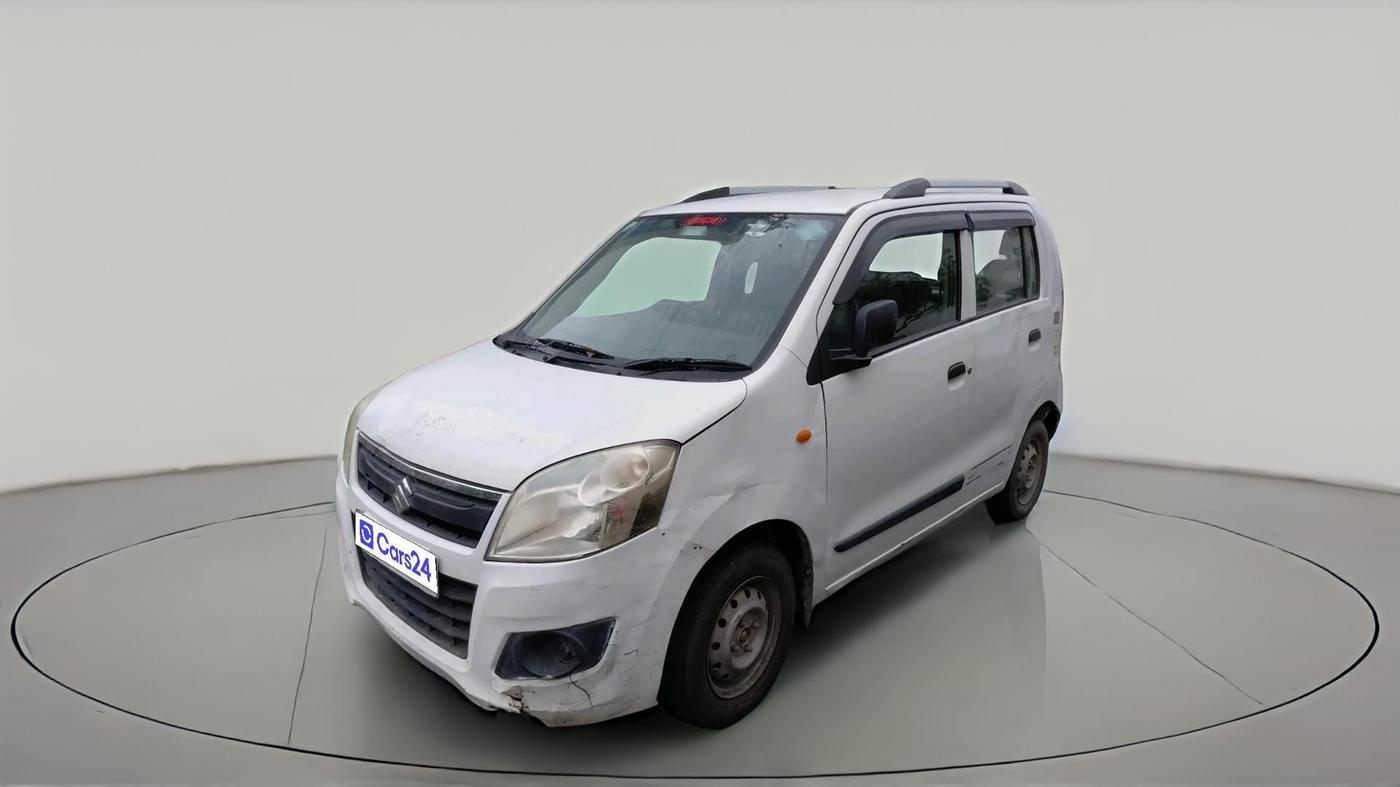 2018 Maruti Wagon R 1.0 LXI CNG, CNG, Manual, 1,24,431 km, exterior