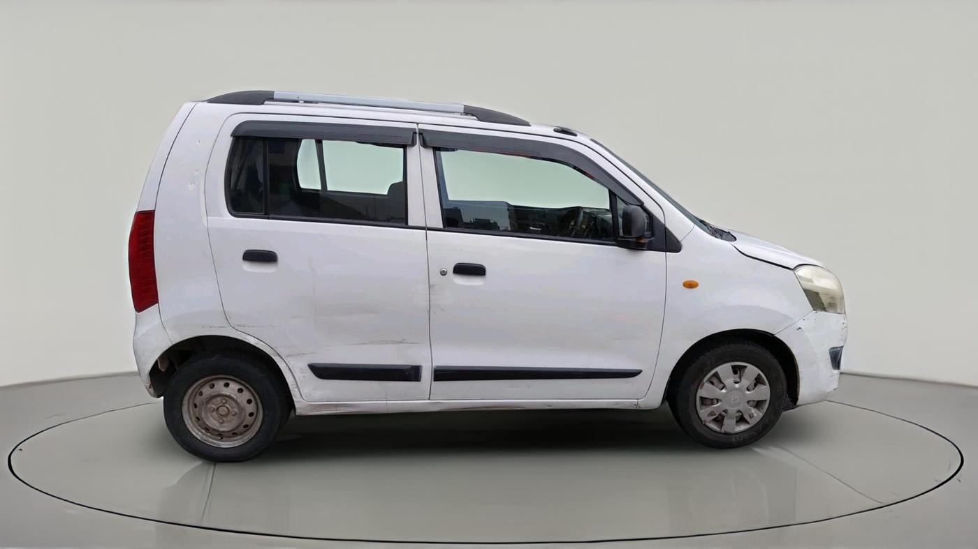 2018 Maruti Wagon R 1.0 LXI CNG, CNG, Manual, 1,24,431 km, exterior
