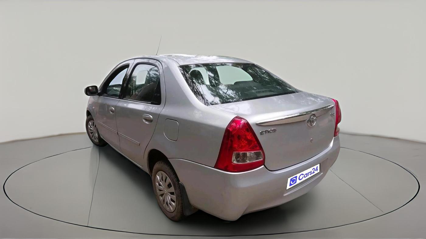 2012 Toyota Etios GD, Diesel, Manual, 63,251 km, exterior