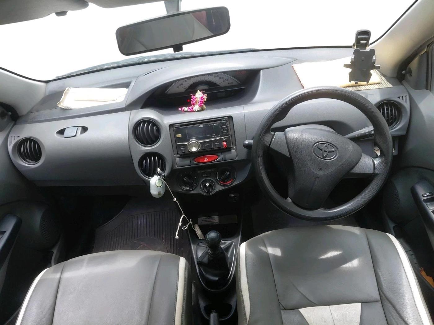 2012 Toyota Etios GD, Diesel, Manual, 63,251 km, interior