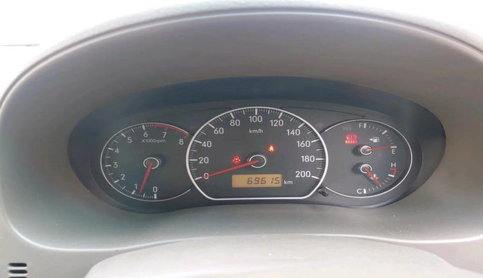 2011 Maruti SX4 VXI, Petrol, Manual, 69,615 km, interior