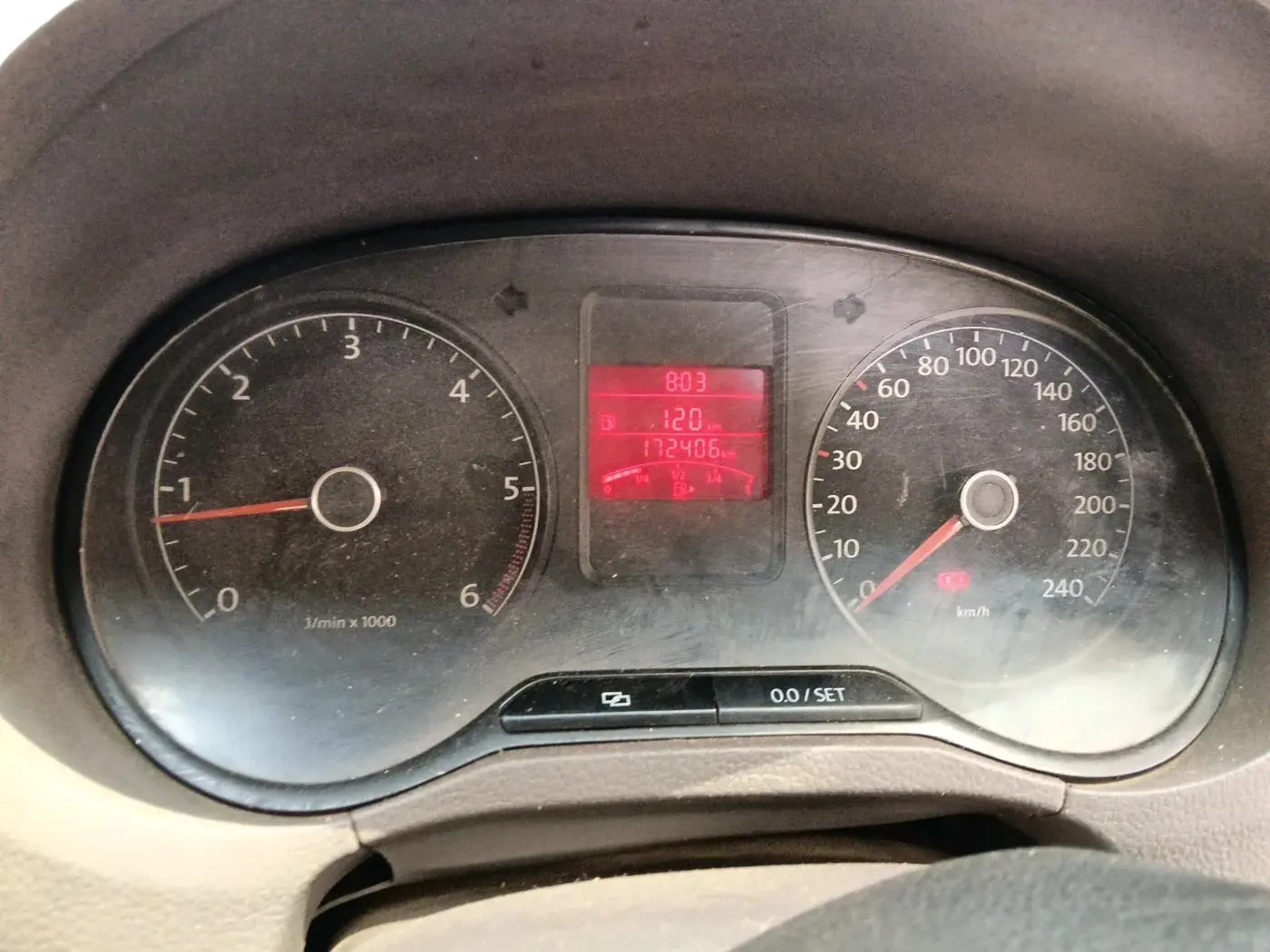 2012 Volkswagen Vento HIGHLINE DIESEL 1.6, Diesel, Manual, 1,72,406 km, interior