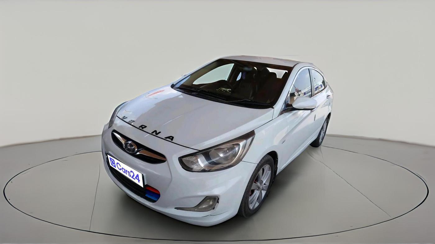 2012 Hyundai Verna FLUIDIC 1.6 CRDI SX, Diesel, Manual, 1,24,922 km, exterior