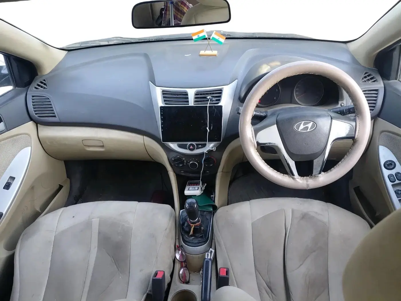 2012 Hyundai Verna FLUIDIC 1.4 CRDI, Diesel, Manual, 1,16,511 km, interior